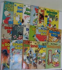 WALT DISNEY’S DONALD DUCK UNCLE SCROOGE  MICKEY MOUSE  Large Lot Of 18 Readers picture