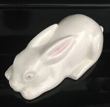 Vintage Belleek White Baby Rabbit Irish Fine Porcelain Bunny Figurine # 0425 (5) picture