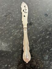Vintage Sheffield Silver Plated Lily Pattern Fish Serving Knife picture