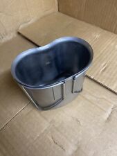 Original US Military Issue Stainless Steel Canteen Cup Made in USA Authentic picture