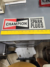 Vintage Champions Spark Plug Advertising Foil 12