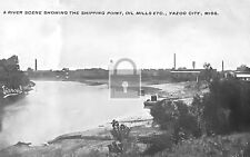 River Scene Shipping Point Oil Mills Yazoo City Mississippi MS picture
