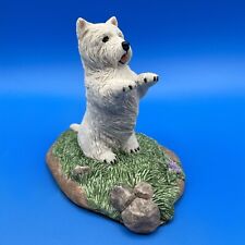 VINTAGE CHARMSTONE by EARL SHERWAN WEST HIGHLAND WHITE TERRIER DOG FIGURINE picture