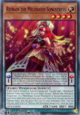 LEDE-EN009 Refrain the Melodious Songstress : Common 1st Edition YuGiOh Card picture