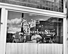 1942 KLAMATH OREGON Barber Shop Photo Picture THE PALACE 8x10 11x14 16x20 (B21) picture