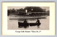 Ithaca NY-New York, Cayuga Lake Steamer, Antique, Vintage Souvenir Postcard picture