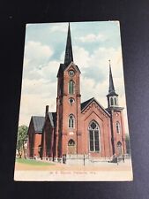 1907 Platteville, Wisconsin Postcard - M.E. Church 247 picture