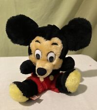 Vintage  Disney Micky Mouse  9” Plush Made In Korea picture