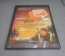 Nicktoons Network Animation Festival Burbank Print Ad 2006 Framed 8.5x11  picture