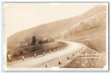c1950's Along PA Route 872 Highway View Morris Pennsylvania RPPC Photo Postcard picture
