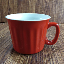 Vintage Royal Norfolk Large Red And White Stoneware Soup Mug   picture