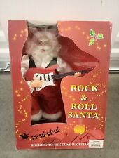 Vintage Rock And Roll Guitar Playing Santa picture