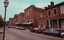 Jonesborough TN Tennessee Main Street Street Lights Downtown Vtg Postcard U2 picture