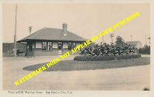 Atlantic City Railroad Egg Harbor City NJ station REPRODUCTION from postcard picture