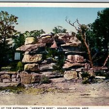 c1910s Grand Canyon AZ Arch RARE VIEW Fred Harvey H-1081 Hermit's Rest Ariz A201 picture