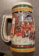 1997 BUDWEISER HOLIDAY STEIN Collector Series HOME FOR THE HOLIDAYS  picture