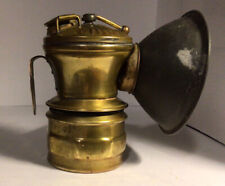 vintage AutoLite carbide brass coal miners lamp cleaned picture