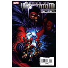March on Ultimatum Saga #1 in Near Mint minus condition. Marvel comics [m, picture
