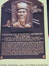 Fred Mcgriff hall of fame induction postcard cancel stamp cancelation mlb hof 23 picture