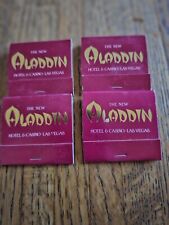 VTG Closed Aladdin Hotel And Casino Machbooks.  4 Sold As Lot. picture