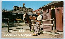 Postcard Boot Hill, Dodge City, Kansas J169 picture