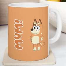 Adorable Chilli Heeler Ceramic Mug, Bluey Mug, Bluey Mom Coffee Cup, Gifts for M picture