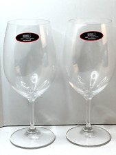 Riedel Crystal Wine Glasses Grape Varietal Specific Large Set Of 2 New MINT picture