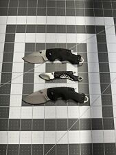 Kershaw Shuffle 8700 Folding Pocket Knife Lot 2 & Kershaw 1025 Cinder - 6334 picture