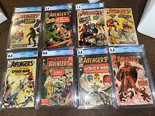 Huge Avengers (1963) Lot, Complete Set, Run of #s 1-700, Has 2, 4, 8, 11, 57 CGC picture