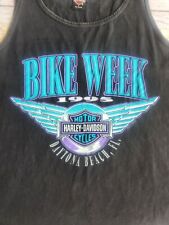 Vintage Harley Davidson Bike Week 1995 Daytona Beach Tank Top  Large picture
