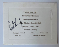 Ted Kennedy-Massachusetts Senator-Signed Invitation to Spring Benefit Ball-1964 picture