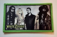 WHITE ZOMBIE Patch - Full Band Photo 🤘 green border Rob heavy metal pantera picture