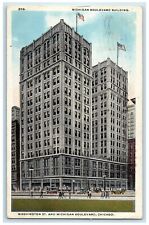 1919 Michigan Boulevard Building Washington Michigan Boulevard Chicago Postcard picture