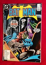 1986 BATMAN # 398 CATWOMAN & TWO-FACE DC Comic 80s VIBRANT Issue Dark Knight  picture
