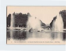 Postcard Gardens of Versailles Versailles France picture