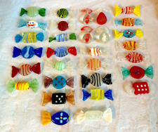 Beautiful Vintage Murano Glass Candy - 30 Pieces picture
