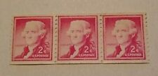 Add some historical value to your collection with 1954 Thomas Jefferson 2c stamp picture
