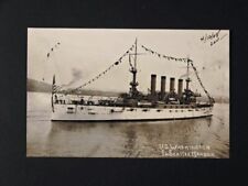Vintage postcard of the USS Washington (U.S. Navy) picture