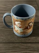 Disney Classic Animation Pinocchio & Geppetto Mug Large Blue  picture