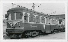 Philadelphia Suburban Transit Company Trolley No. 73 1950's picture