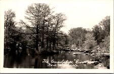 Real Photo Postcard The Guadalupe River near Kerrville, Texas picture