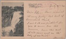 Montmorency Falls Greetings from Quebec 1906 Postcard picture