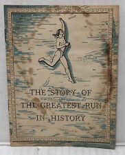 1940 Marathon (Ohio) Oil Company Brochure - STORY OF THE GREATEST RUN IN HISTORY picture