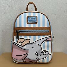 Loungefly Disney Dumbo Blue Stripe Mini Backpack NWT NEW picture