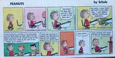 Peanuts by Charles Schulz - Linus - color Sunday comic page - September 22, 1968 picture