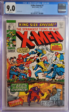 1970 X-Men Annual #1 CGC 9.0 Origin of the Stranger. RARE picture