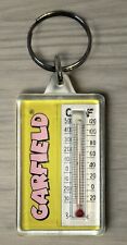 Vintage 1978  Garfield The Cat Thermometer Keychain  Plastic HTF 🔥🔥 picture