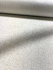 9.25 yds Dorrell Fabrics Camila Oatmeal White Cotton Blend Upholstery Fabric picture