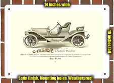 METAL SIGN - 1907 National Cars (Sign Variant #14) picture