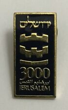 Vintage 1995 Israel Jerusalem 3000 Years Anniversary Lapel Pin picture